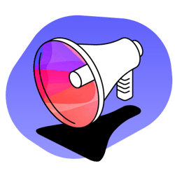 ICON BLUE_megaphone ICON BLUE_megaphone