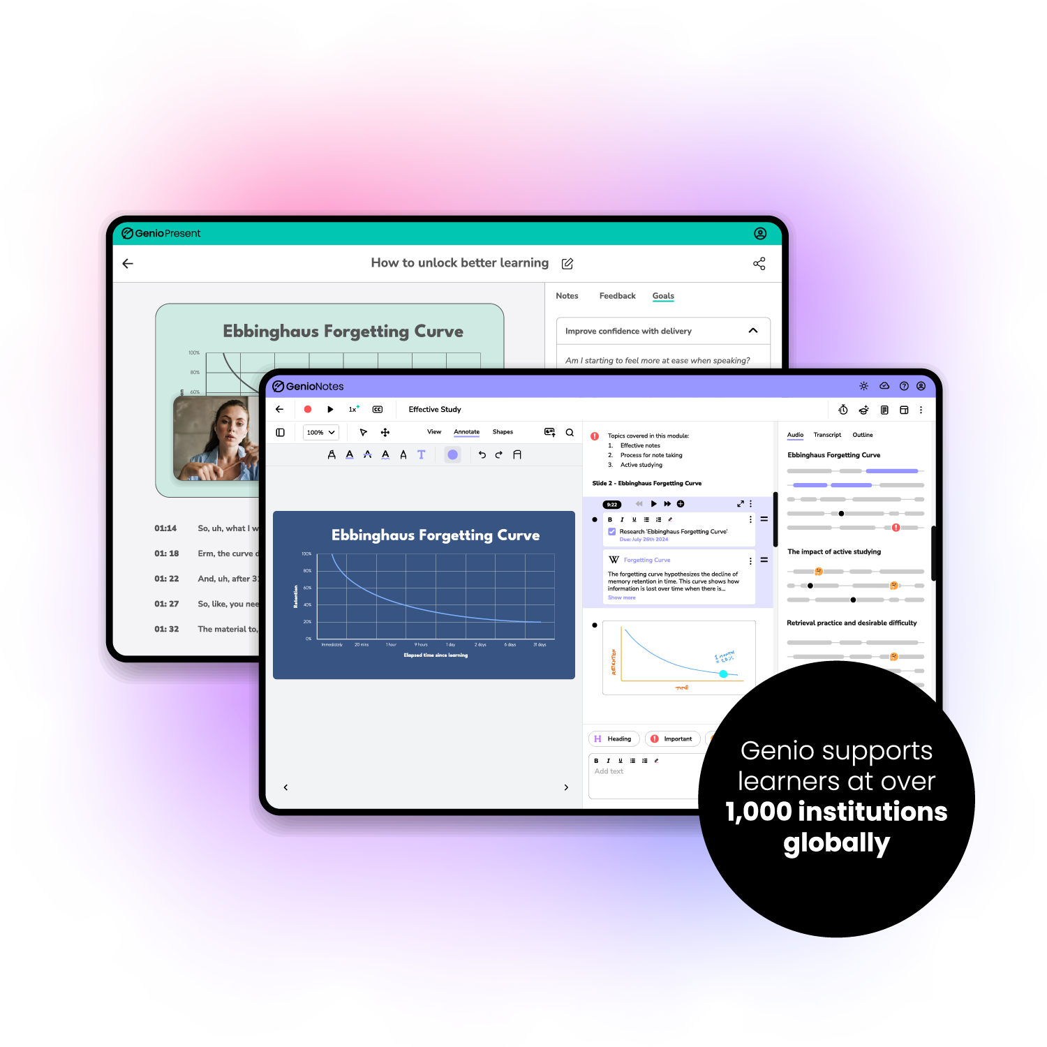 Genio home hero notes & present WITH BADGE-01